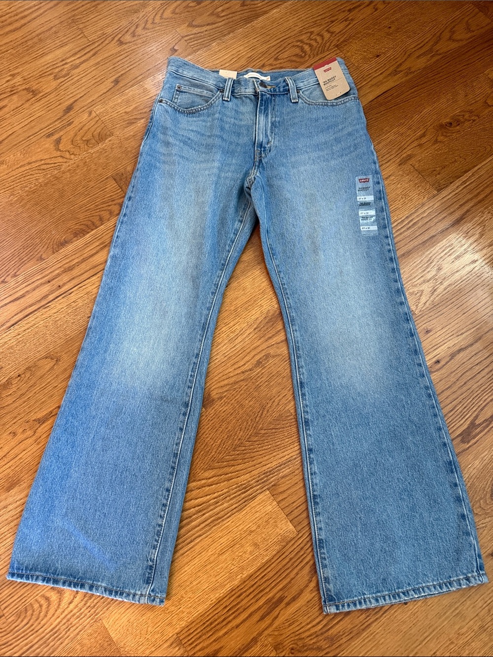 Levi’s ’94 Baggy Bootcut Jeans Women’s 27x31 Paradise Found Light Wash NWT